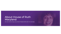 This is a screenshot taken from the Maryland House of Ruth's website.