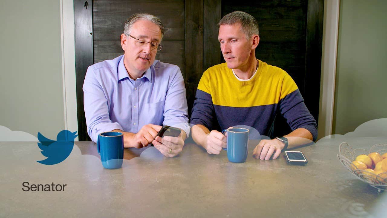 Rich Madaleno and husband Mark Hodge read mean Tweets