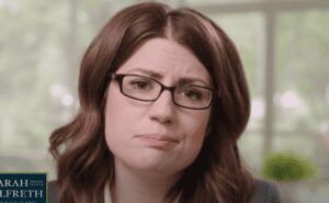 This is a photograph of State Senator Sarah Elfreth.