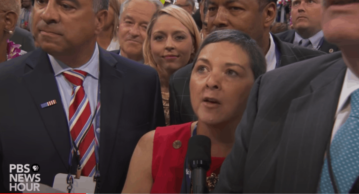 Diana Waterman at the 2016 Republican National Convention 