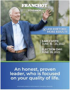 Peter Franchot door hangers