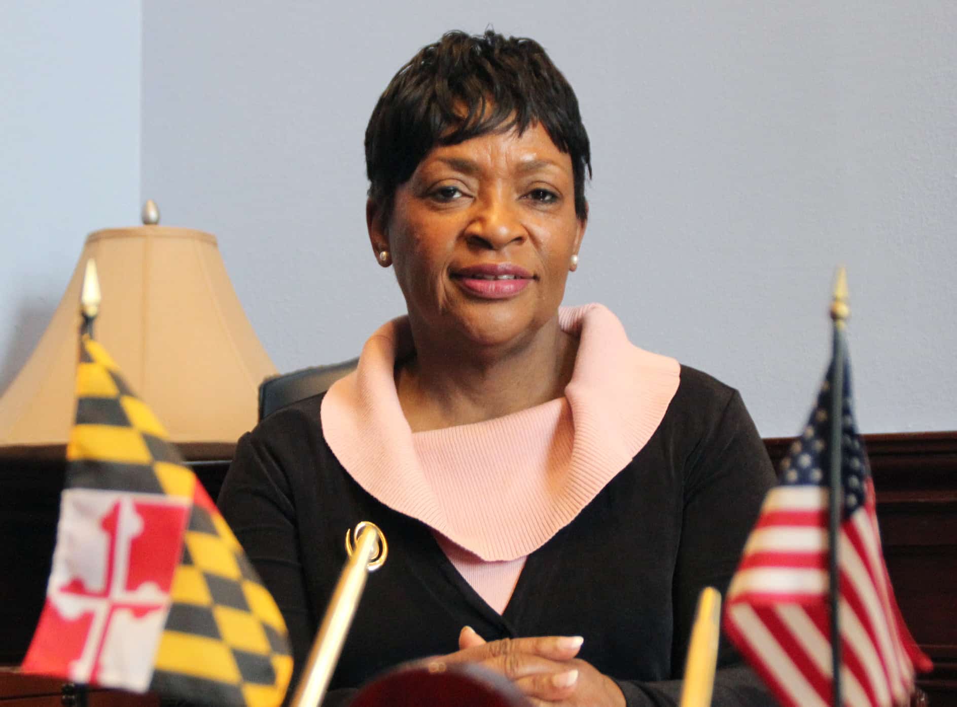 Adrienne Jones is the first female speaker of the Maryland House of Delegates 