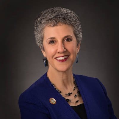 Cheryl Kagan represents Gaithersburg and Rockville in the Maryland Senate 
