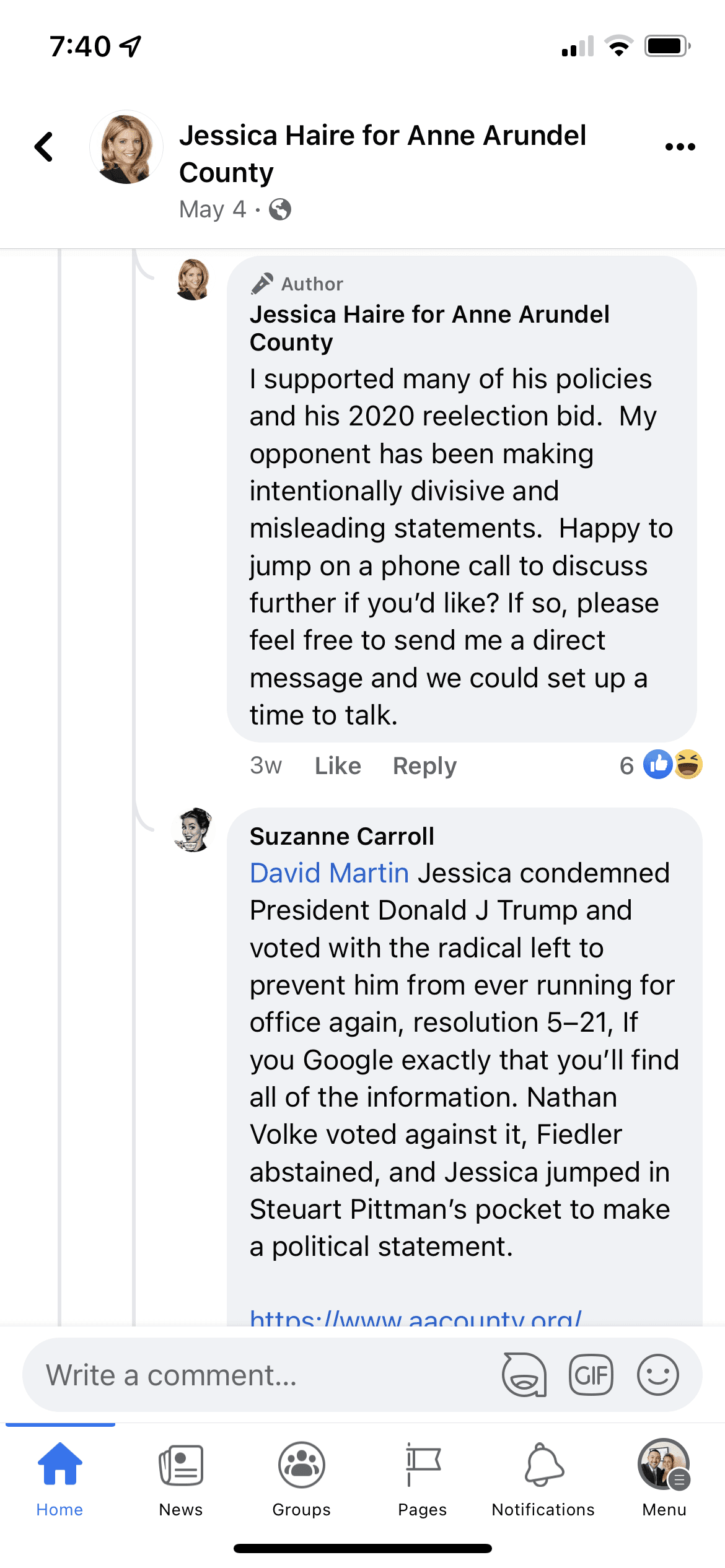 Jessica Haire Anne Arundel County Election Results [2022]