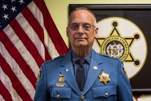 Sheriff Doug Mullendore is the Washington County, Maryland sheriff 