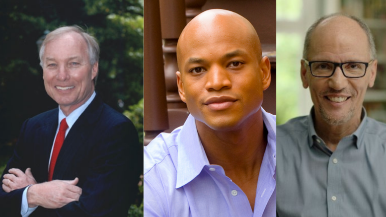 Maryland Governor Race: Peter Franchot, Wes Moore and Tom Perez