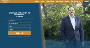 2022 Maryland governor race: John King's campaign website. 