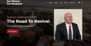 2022 Maryland Governor Race: Joe Werner Campaign Website 