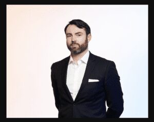This is a photograph of Ben Smith, Peter Franchot's gubernatorial campaign manage.r