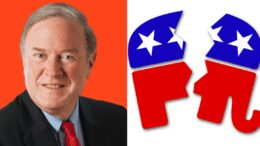 This is a photograph of Maryland state Senator Chris West and a broken Republican Party (MDGOP).