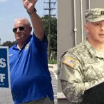 Sheriff Chuck Jenkins and Raymond Casteline