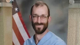 This is an image of 37-year-old Alex Pretti from Minneapolis, Minnesota, whom was murdered by ICE agents during a Minneapolis protest on Saturday, January 24, 2026.