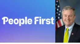 David Trone is pictured in this image with People FIrst's branding. People First pays "political influences" to post on David Trone's signature campaign issues in Maryland's 6th Congressional District.